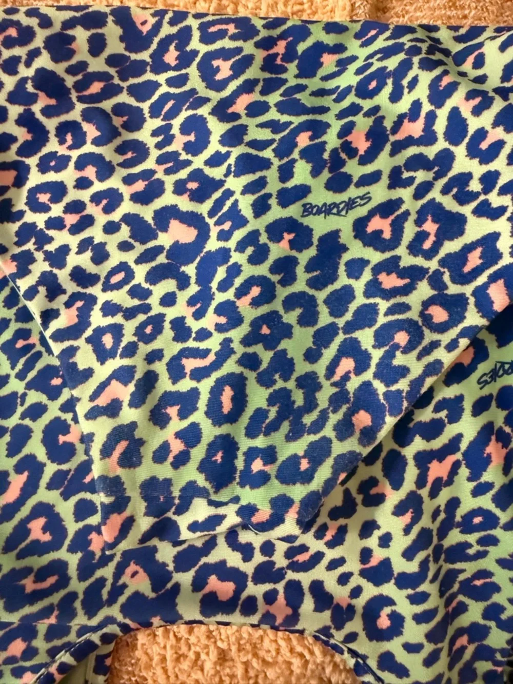 Girls Animal‎ Print Ruffle One-Piece Swimsuit